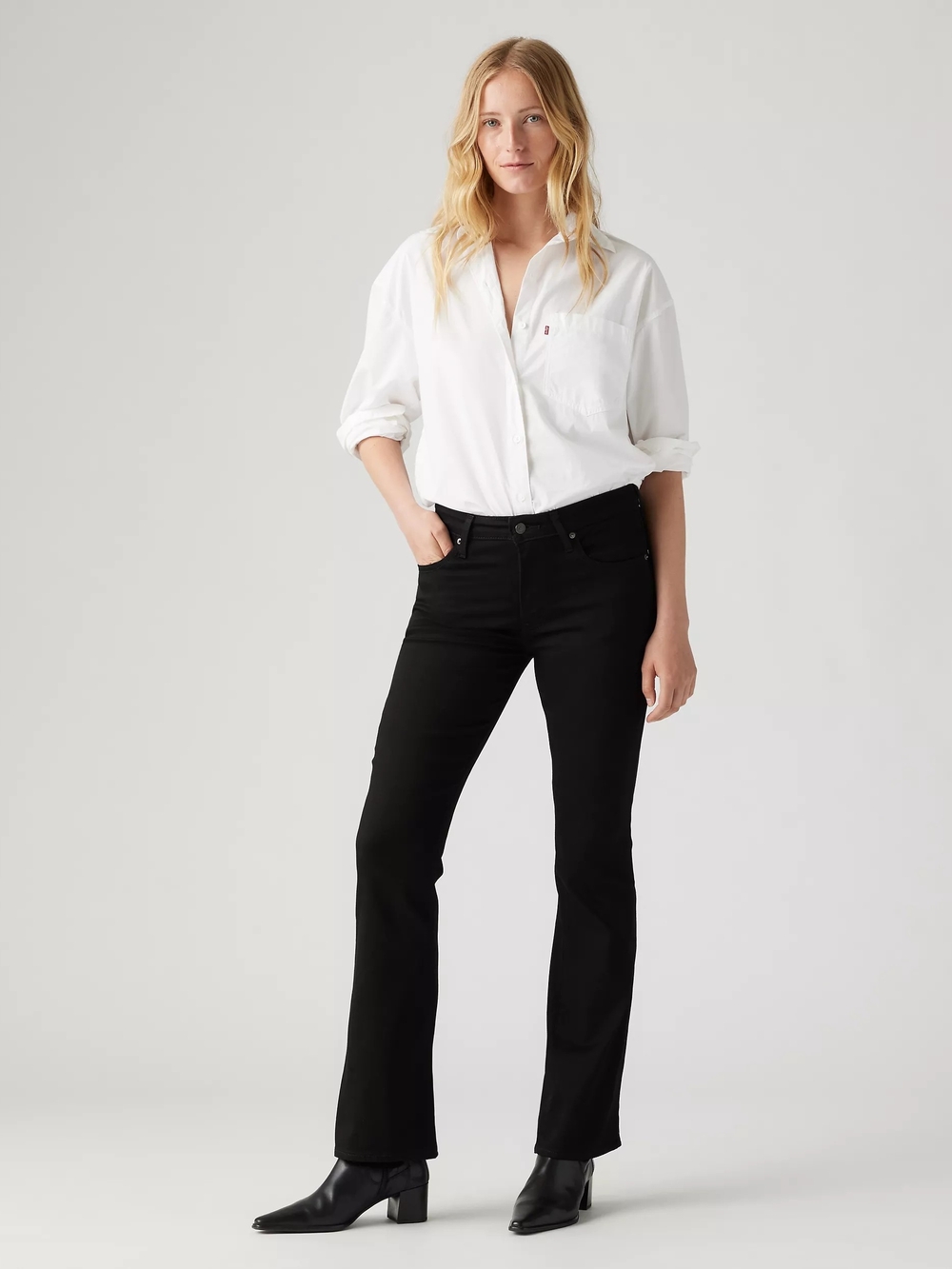 Levi's Black Bootcut Women's Jeans